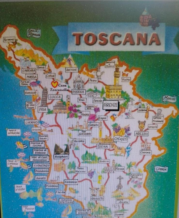 Casa Toscanella & Girasole 佩夏 外观 照片